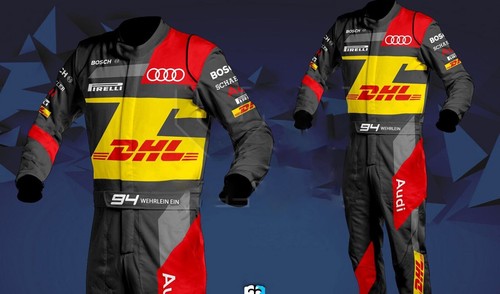 Tuta corsa kart - go, dhl