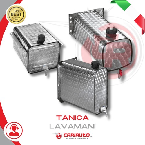 Tanica acqua lavamani - tanica, acciaio