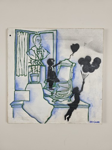 Arte quadro merriman vintage - arte,