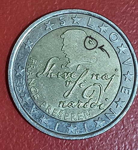 Euro slovenia 2007 circolata - 2,