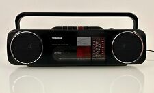 TOSHIBA STEREO CASSETTE RECORDER MODEL RT-8027 VINTAGE ANNI 70 MADE IN SINGAPORE