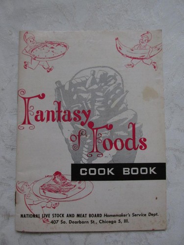 Old cookbook fantasy of - cookbook,