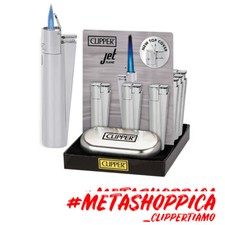 Accendini Clipper da Regalo Metal Jet Argento