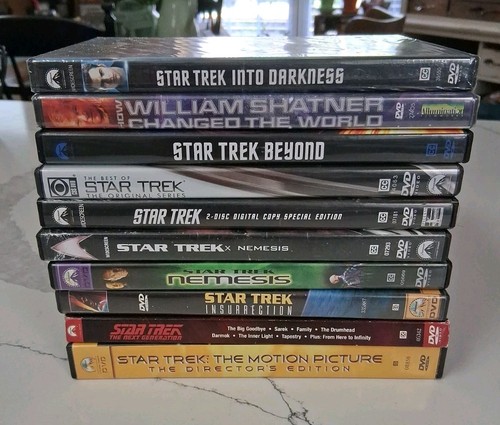 Lot star trek movies dvd - 10,