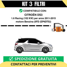 Kit 3 Filtri Tagliando per