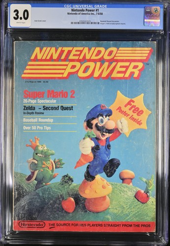 Nintendo power cgc 0 1988 - nintendo, #1