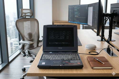 Vintage toshiba satellite - toshiba,