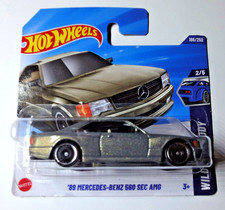 Hot Wheels - '89 Mercedes-Benz 560 SEC AMG W126 Classe S - Wild Wideboy 2025