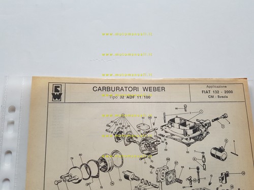 Weber carburatore adf - weber, 32
