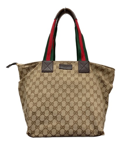Gucci tote bag tela beige - tote, gg
