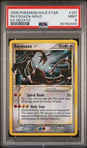2005 pokemon rayquaza gold - 2005,