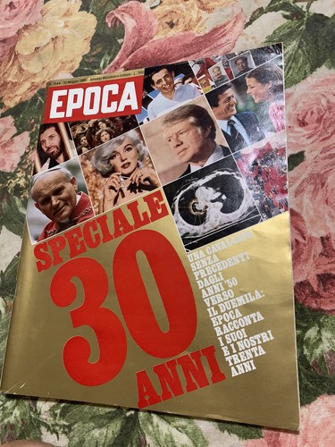 Epoca rivista maggio - , 1980