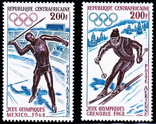 Centrafrica 1968 - centrafrica,