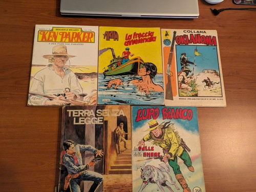 Lotto ken parker la freccia - lotto:,