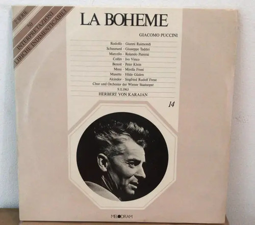 Puccini boheme near mint - puccini,