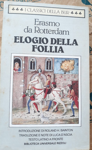 Elogio della follia - elogio,