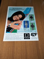1968 OMEGA SEAMASTER COSMIC SUB SEAGOING OROLOGIO WATCH  VINTAGE AD PUB