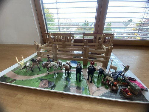 Schleich ponyhof incl - ponyhof,