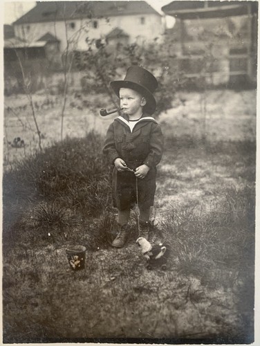 Orig foto cartolina bambino - cartolina,