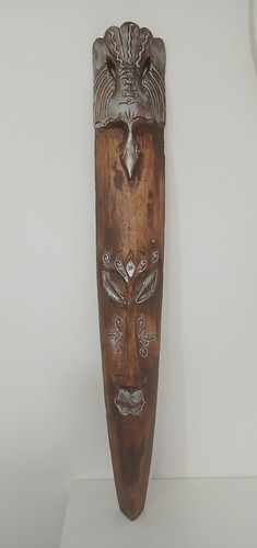Maschera tribale legno - maschera,