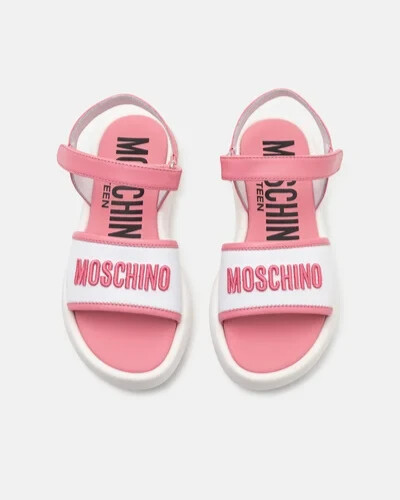 Sandali moschino bambina rosa - sandali,