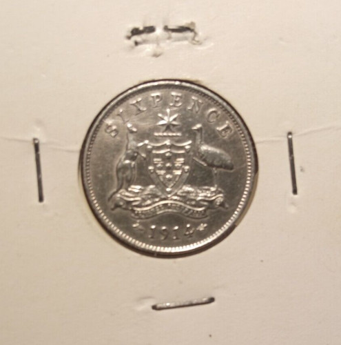 Australia pence 1914 - australia, 6