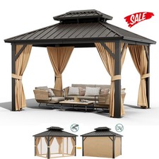 10x12ft hardtop gazebo - 10x12ft,