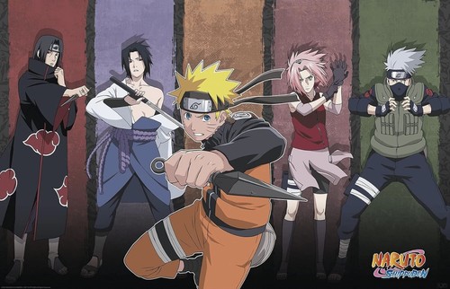 Maxi poster naruto allies - maxi,