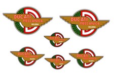 FE STICKERS DUCATI MECCANICA
