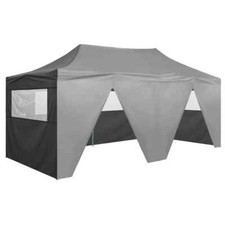 vidaXL Gazebo Pieghevole con 4
