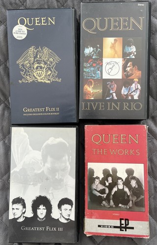 Queen vhs bundle 4 - queen., of