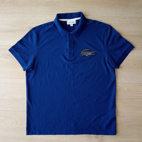 Polo lacoste big croc logo - lacoste,