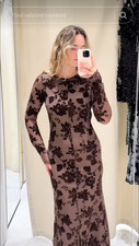 Maxi abito zara nuovo - maxi, con
