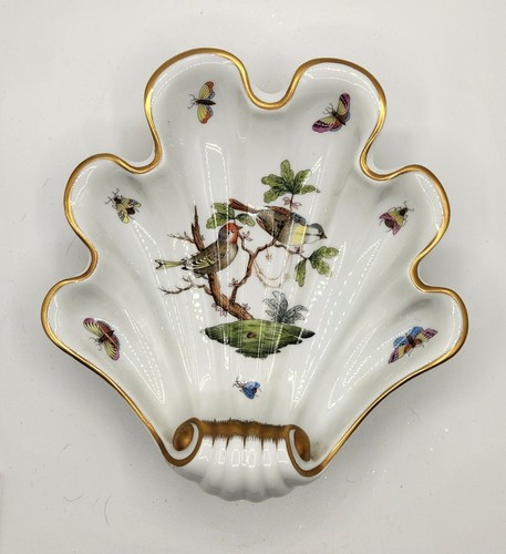 Herend rothschild bird piatto - herend,