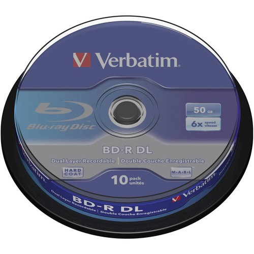 Blu ray vergine - dl, 50