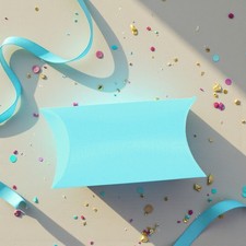 Tubo celeste confetti - tubo,