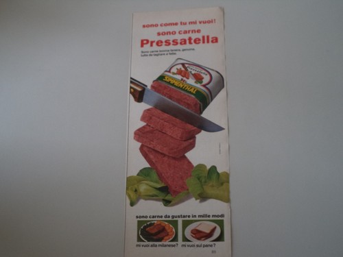 Advertising pubblicità 1972 - advertising,