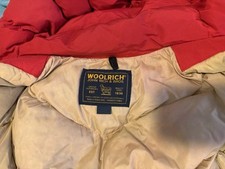Woolrich Piumino Corto Rosso