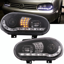 Kit fari a led neri per Vw
