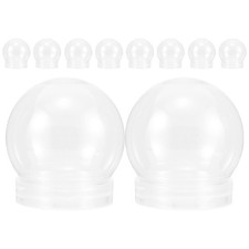  10 Pcs Palla Con Neve Fai Da