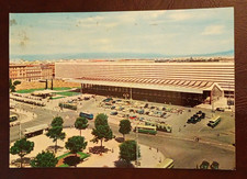 Cartolina roma stazione - roma,