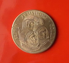 MEDAGLIA RIZZOLI EDITORE ALDRIN ARMSTRONG COLLINS 21 LUGLIO 1969 [H583]