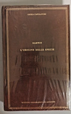 DARWIN L'ORIGINE DELLE SPECIE Gedea capolavori De Agostini anni 2000