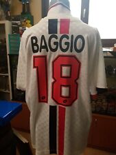 Maglia no match worn Baggio Milan 1996/97 scudetto rara inttovabile lotto opel