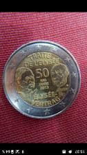 Rare pièce de 2 euros Traité