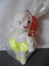 Vintage Peluche Topo Bianco