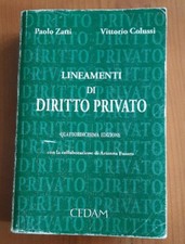 Lineamenti di diritto privato
