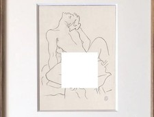 Jean Cocteau Drawing Male