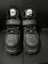 BUFFALO 1348-14 2.0 SNEAKER MID TEXAS OIL NERO BLACK MISURA 37 LOGO