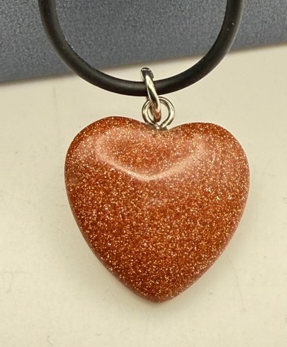 Collana ciondolo pietra cuore - collana,